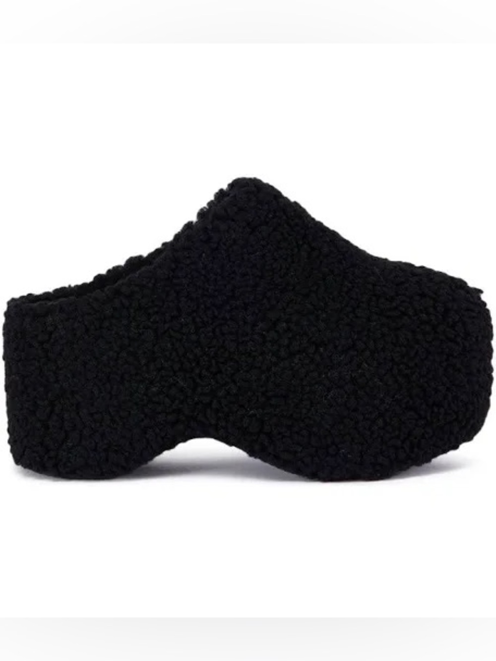 AZALEA WANG DOLORITA BLACK SHERPA CLOG